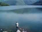 Bursa dogancý barajýnda bir balýkçý [Murat Çelik]